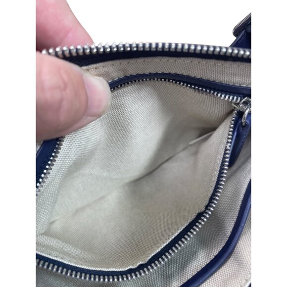 Radley London womans leather Navy Scottie Dog Logo Crossbody Med SKU 9552 - Picture 12 of 16